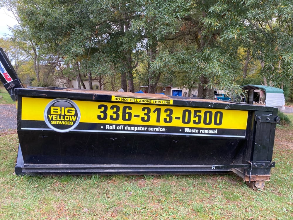 Dumpster Rental Customer Photos in Summerfield